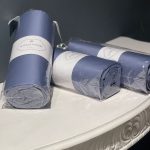 Простыня Tivolyo home тёмно-синий