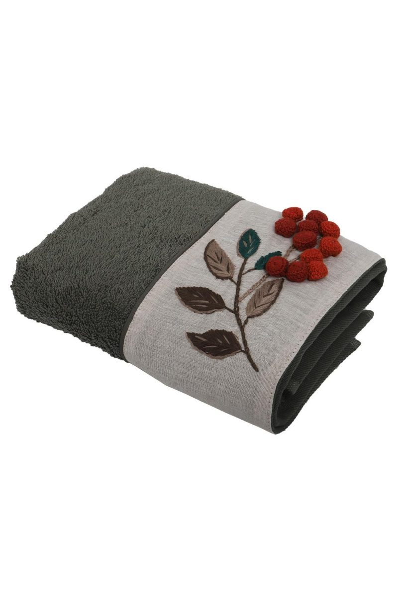 DURU KADIN YESIL HAVLU 50*90