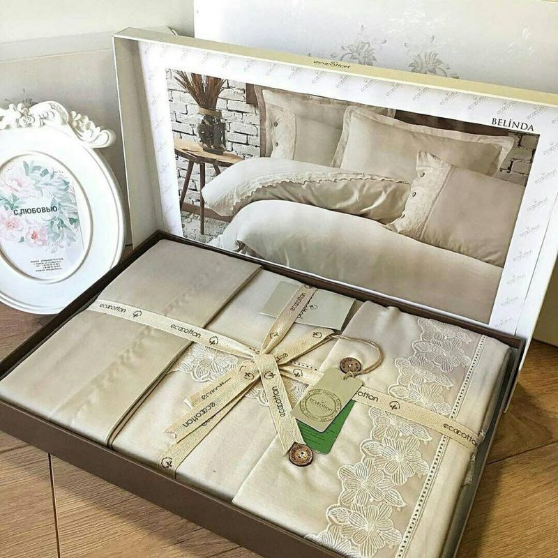 ECOCOTTON BELINDA БЕЖ ОРГАНИЧЕСКИЙ ХЛОПОК