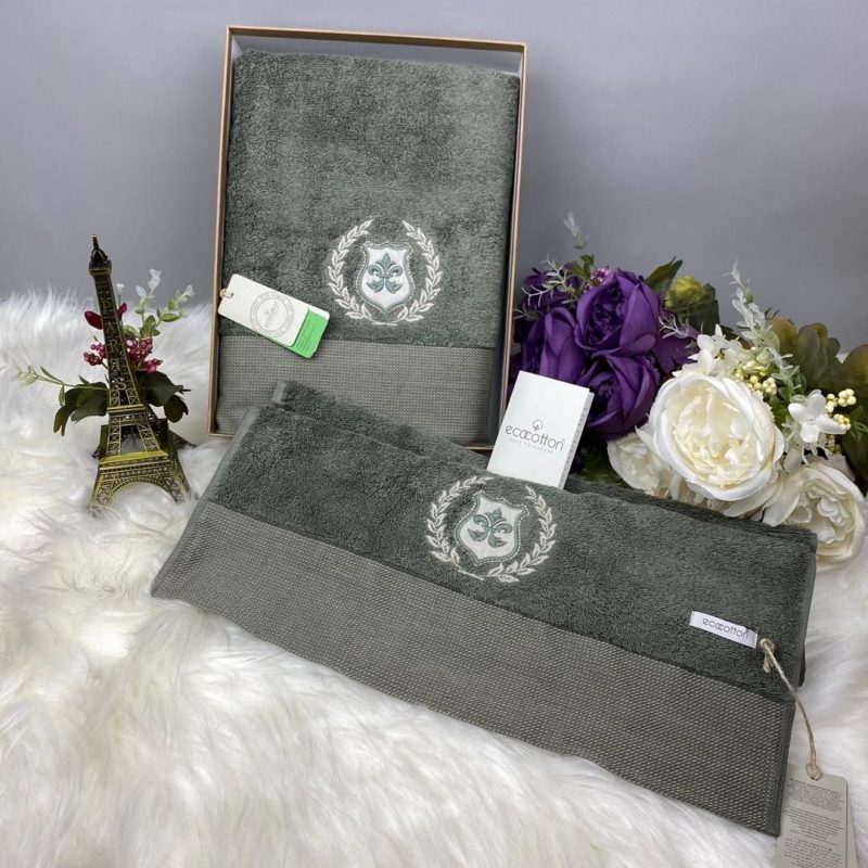 Ecocotton Masal зеленый полотенце