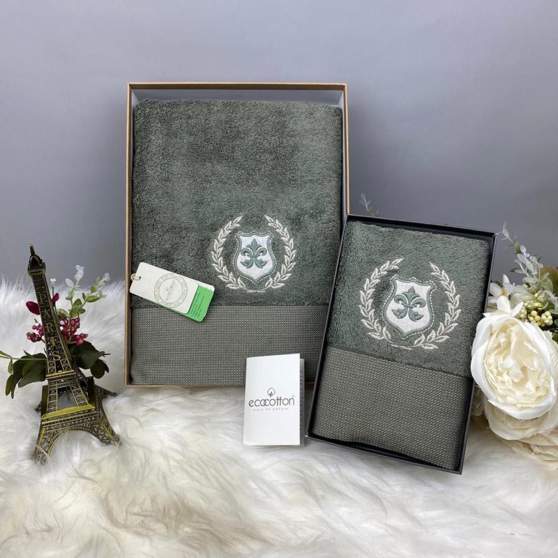 Ecocotton Masal зеленый полотенце