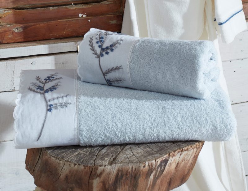 Ecocotton derinо Голубой
