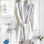 SOFT COTTON BLOSSOM ХАЛАТ ЛИЛОВЫЙ