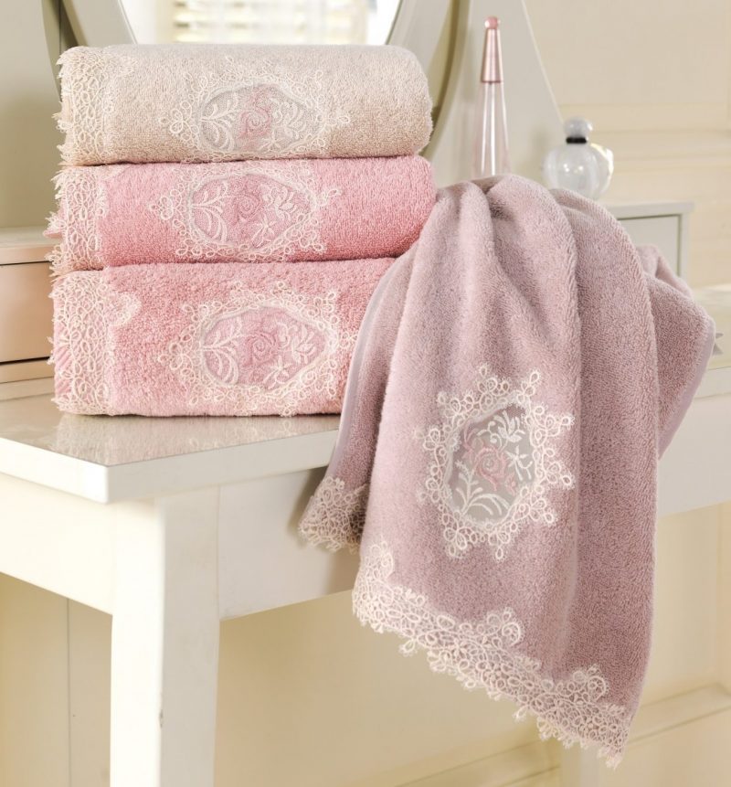SOFT COTTON DESTAN НАБОР ПОЛОТЕНЕЦ