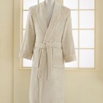 Soft cotton халат DELUXE бежевый