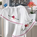 SOFT COTTON LILY ПОЛОТЕНЦЕ фуксия