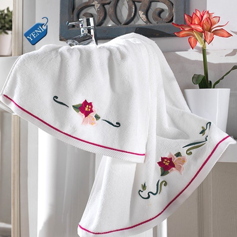 SOFT COTTON LILY ПОЛОТЕНЦЕ фуксия