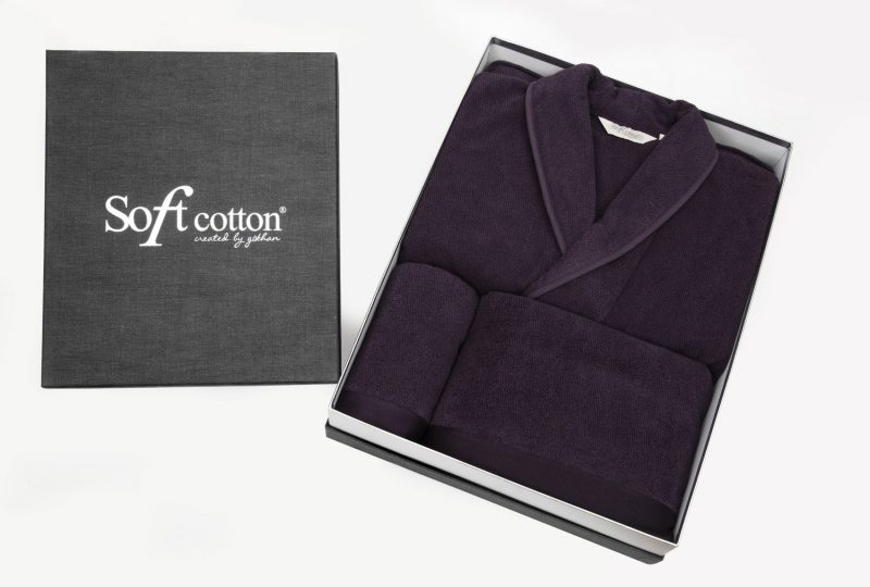 SOFT COTTON LORD НАБОР ПОЛОТЕНЦЕ С ХАЛАТОМ