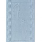 SOFT COTTON КОВРИК ДЛЯ НОГ STEP голубой