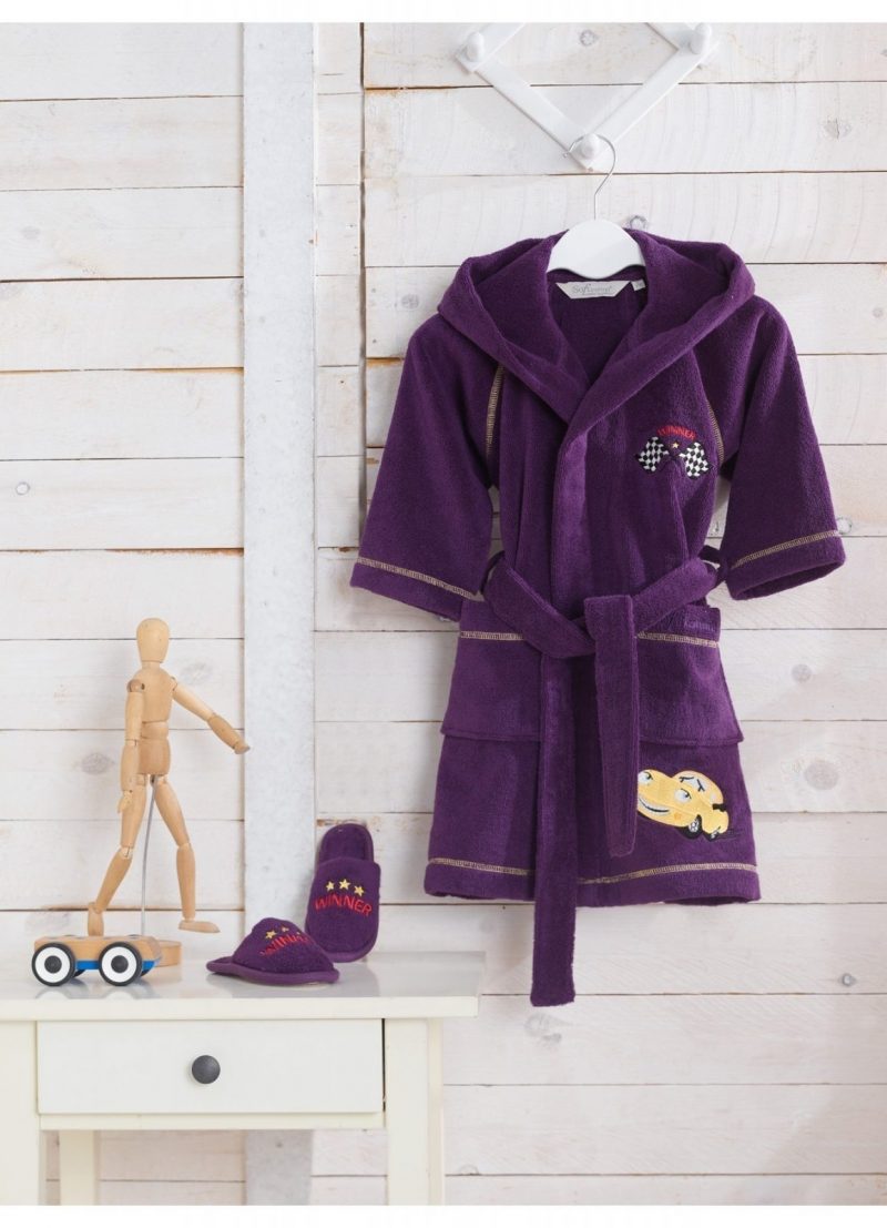 Soft cotton детский халат Pilot