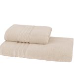 Soft cotton набор полотенец ARIA 2 пр 50X100 75X150 бежевый