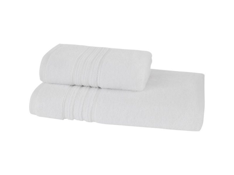 Soft cotton набор полотенец ARIA 2 пр 50X100 75X150 белый