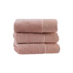 Soft cotton набор полотенец HAZEL 2 пр 50X100 75X150 грязно-розовый