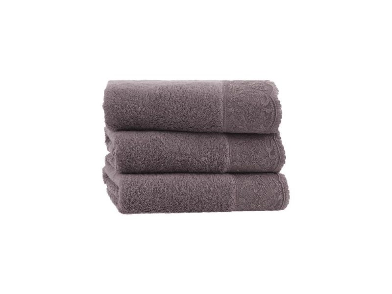 Soft cotton набор полотенец HAZEL 2 пр 50X100 75X150 кофейный