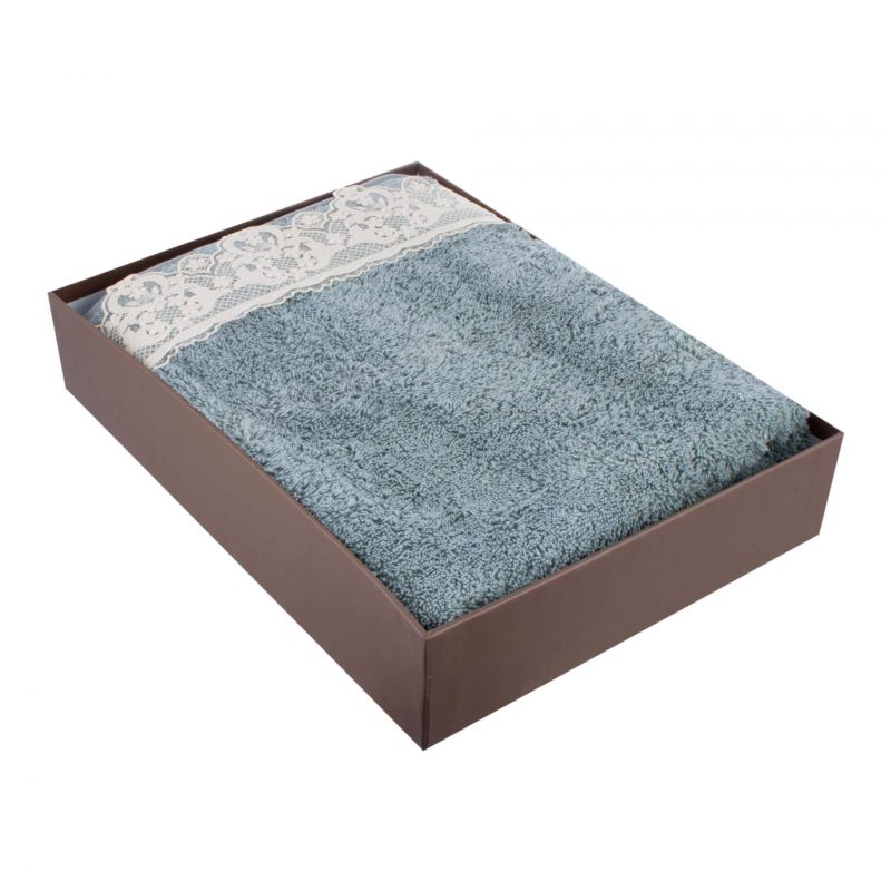 Полотенце azra green 80х150 Ecocotton