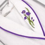 SOFT COTTON BLOSSOM ХАЛАТ ЛИЛОВЫЙ