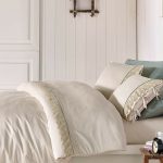 Ecocotton Tuğsen Organik Pamuk Çift Kişilik Nevresim Takımı Bej