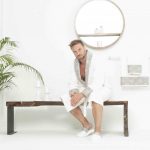 TIVOLYO HOME COCO МУЖСКОЙ НАБОР (ХАЛАТ, ПОЛОТЕНЦА , ТАПОЧКИ)