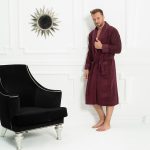 TIVOLYO HOME MODAL ХАЛАТ БОРДО