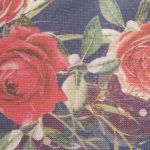 Кухонное полотенце Tivolyo Home POINT ROSE синий