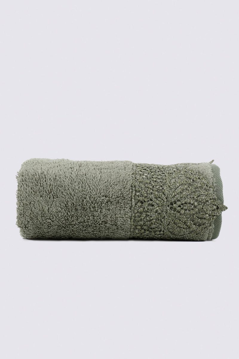 Ecocotton Organik Alicia Kadın Havlu Yeşil