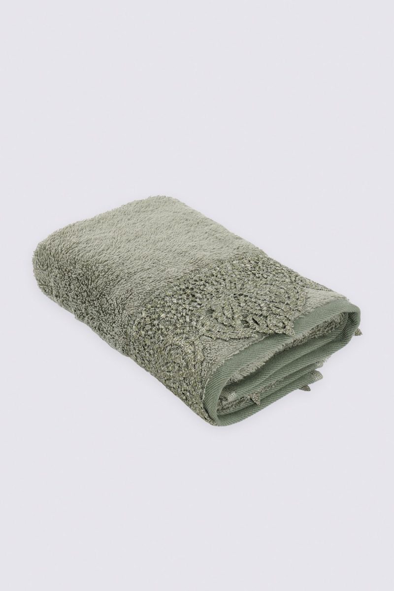 Ecocotton Organik Alicia Kadın Havlu Yeşil