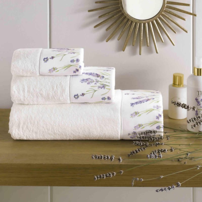 Lavander Garden 3’lü Havlu Set