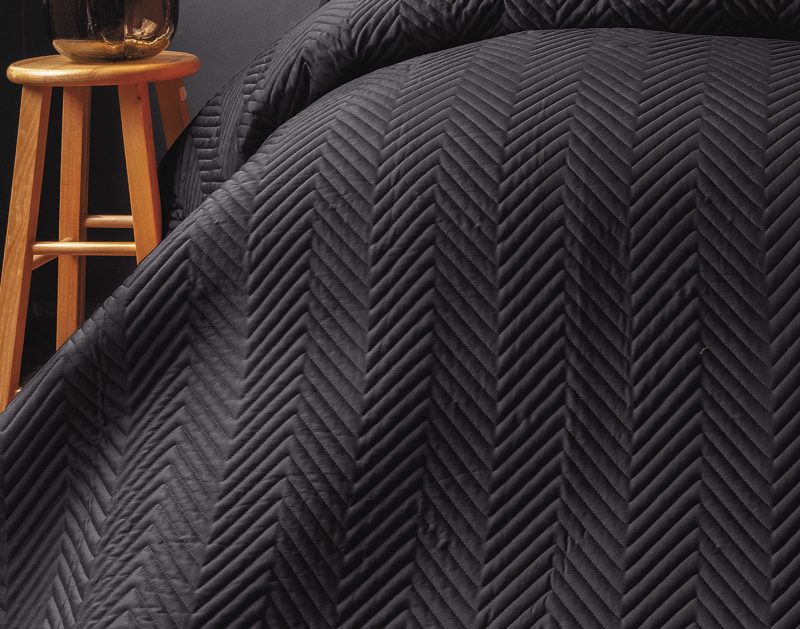 1- SIMPLY BED SPREAD SET ANTHRACITE — копия