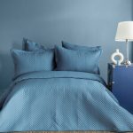 3- SIMPLY BED SPREAD SET SKY BLUE