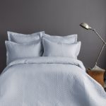 4- SIMPLY BED SPREAD SET ICE GREY