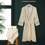 Халат мужской Soft cotton MONDRIAN крем